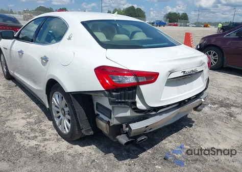 2014 Maserati Ghibli from USA, damaged, VIN ZAM57XSA0E1083944